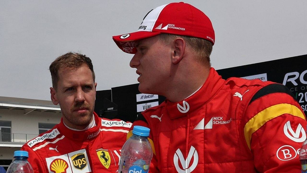 "Sharing the car with Mick is very special to me": Sebastian Vettel is looking forward to partnering up with Mick Schumacher at the 2022 Race of Champions
