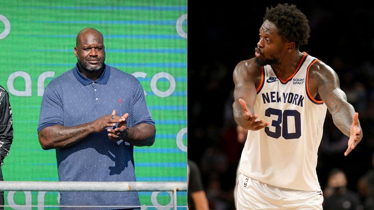 "Just play through it big dog": Shaquille O'Neal advises Julius Randle to play even more physically after Knicks forward receives bad whistles from referees