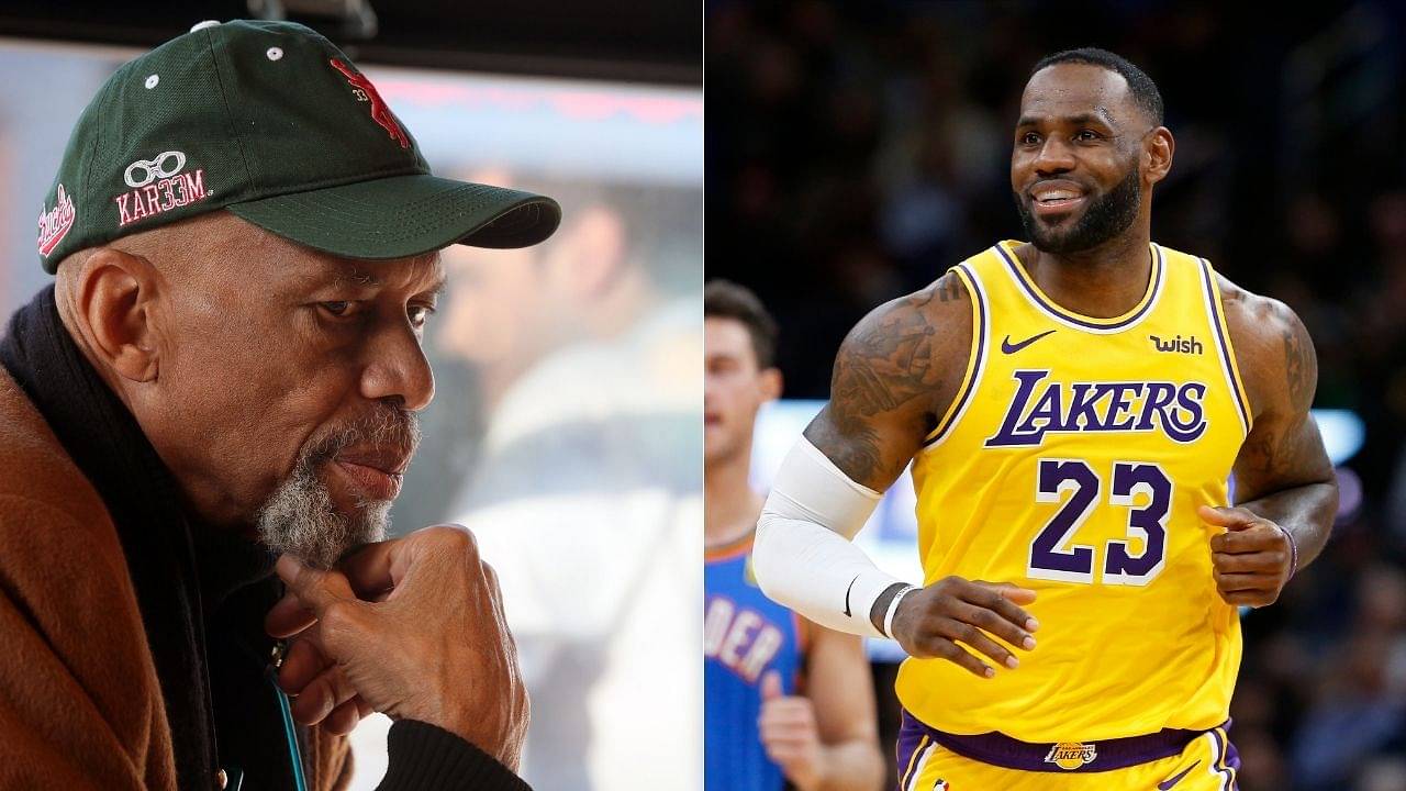 "LeBron James needs to be a dynamic advocate for vaccines": Kareem Abdul-Jabbar comments on Lakers superstar's Instagram post comparing Covid, cold and flu symptoms