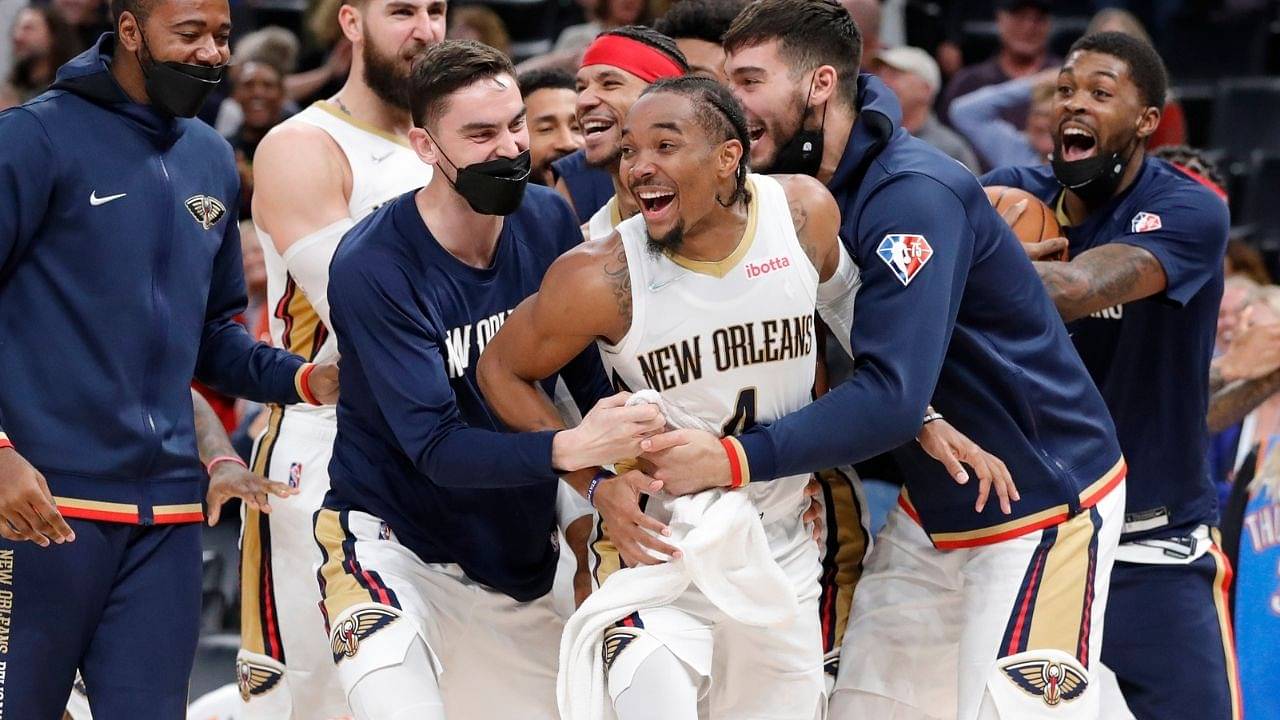 “Devonte’ Graham really hit the longest game-winning buzzer-beater over the last 25 years”: NBA Twitter blows up as the Pels guard hits a 61-foot game-winner in a wild ending vs OKC