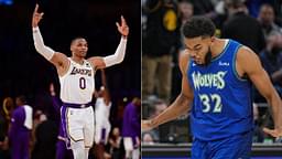 "Russell Westbrook definitely chases stats": Karl Anthony Towns throws shade at the triple-double king for stat padding in huge losses
