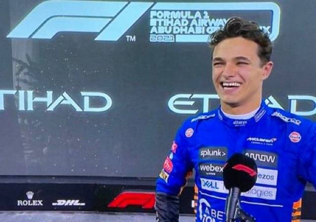 "It was done for the TV of course": Lando Norris questions Michael Masi's decision to allow lapped cars to overtake safety car during the last lap of the Abu Dhabi GP