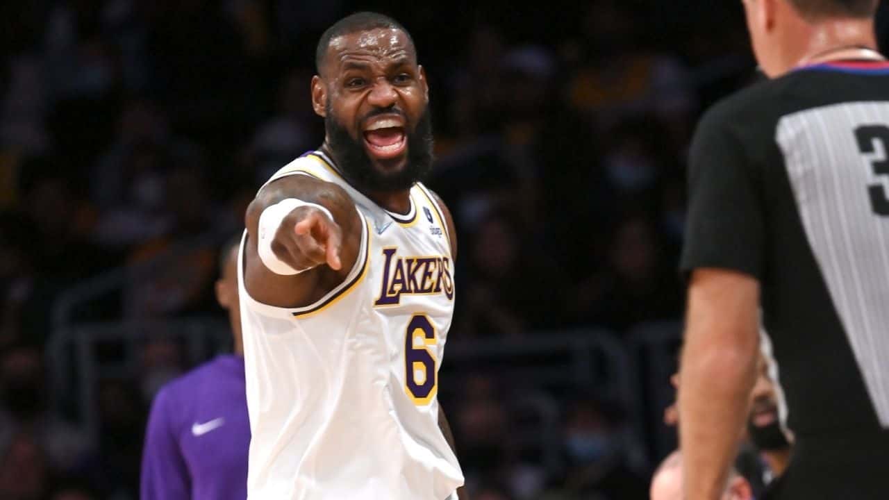 “LeBron James can’t touch the top of the backboard anymore but he gets