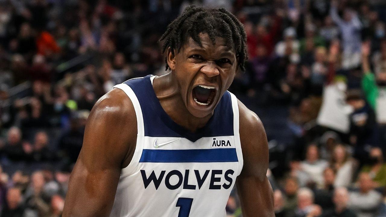 “Anthony Edwards is really a mix of LeBron James, Jordan, and Kobe”: NBA Twitter applauds the Wolves star for becoming 7th player in history to score 2,000 points in his 1st 100 games at age 20