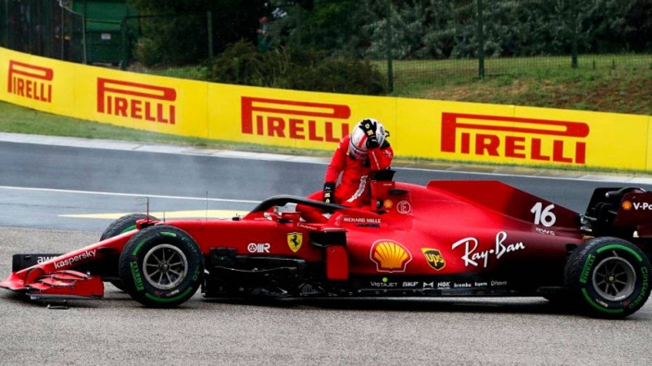 "He has been unlucky" - Mattia Binotto believes that Charles Leclerc lost 40 points due to bad luck in the 2021 season