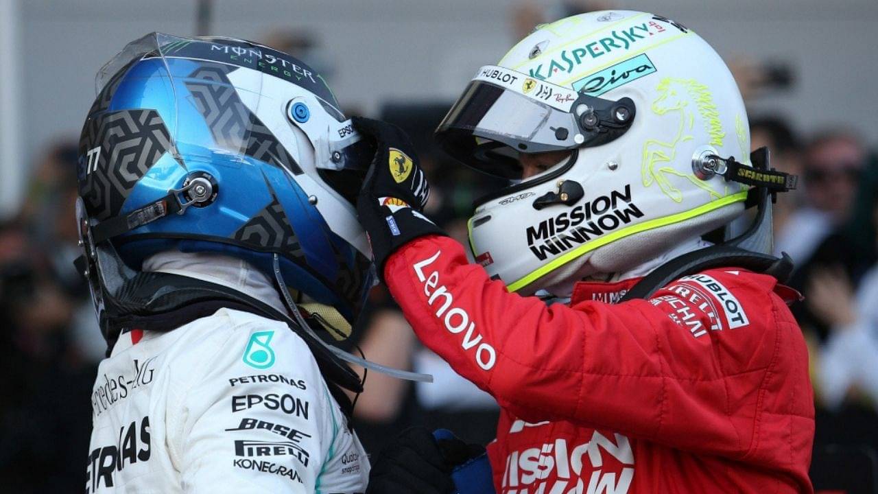 "It's a shame he's leaving Mercedes": Sebastian Vettel shares his thoughts on future Alfa Romeo driver Valtteri Bottas