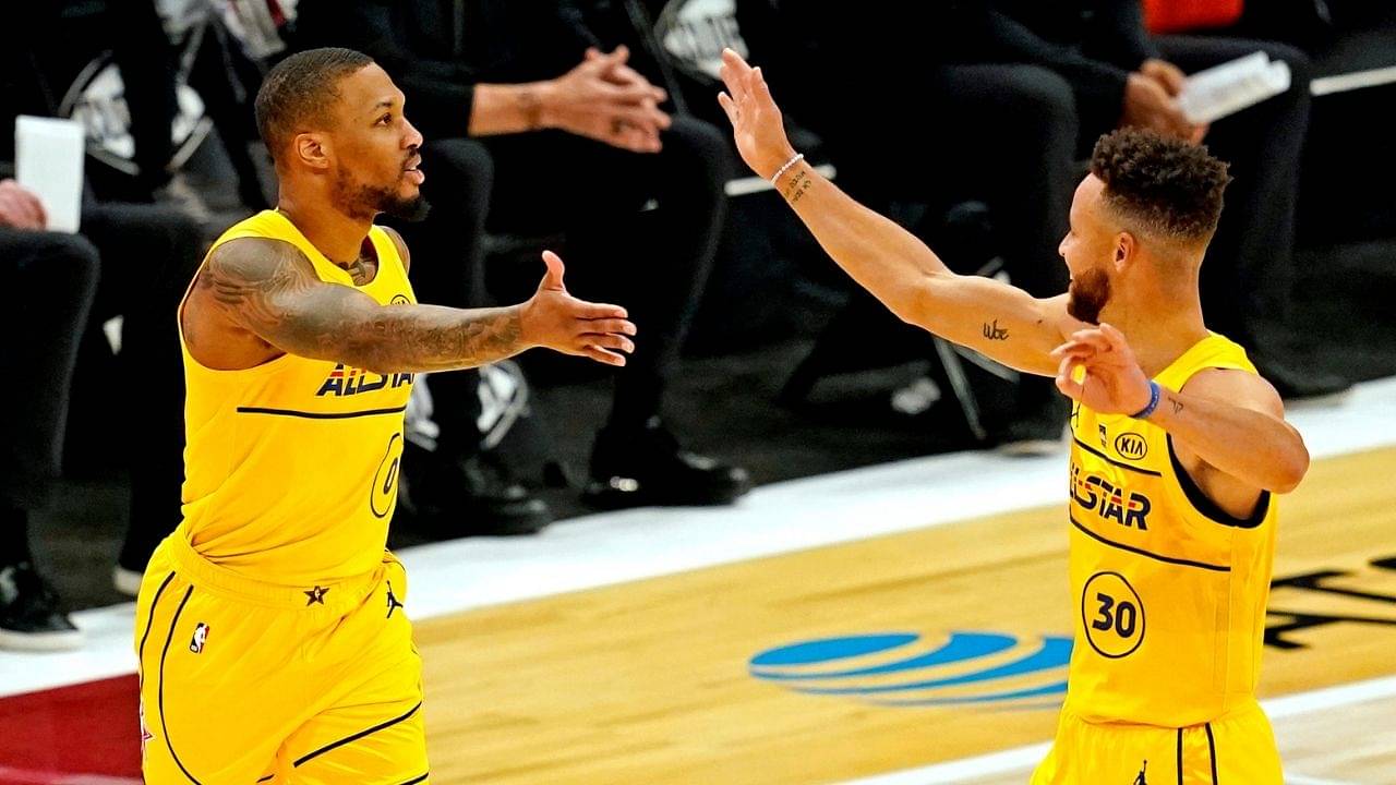 "Guys like me and Stephen Curry are shooting 3s from so much deeper than the Larry Birds, Mark Prices, and Reggie Miller": Damian Lillard reflects on how the game has changed and the evolution of the 3-pointer