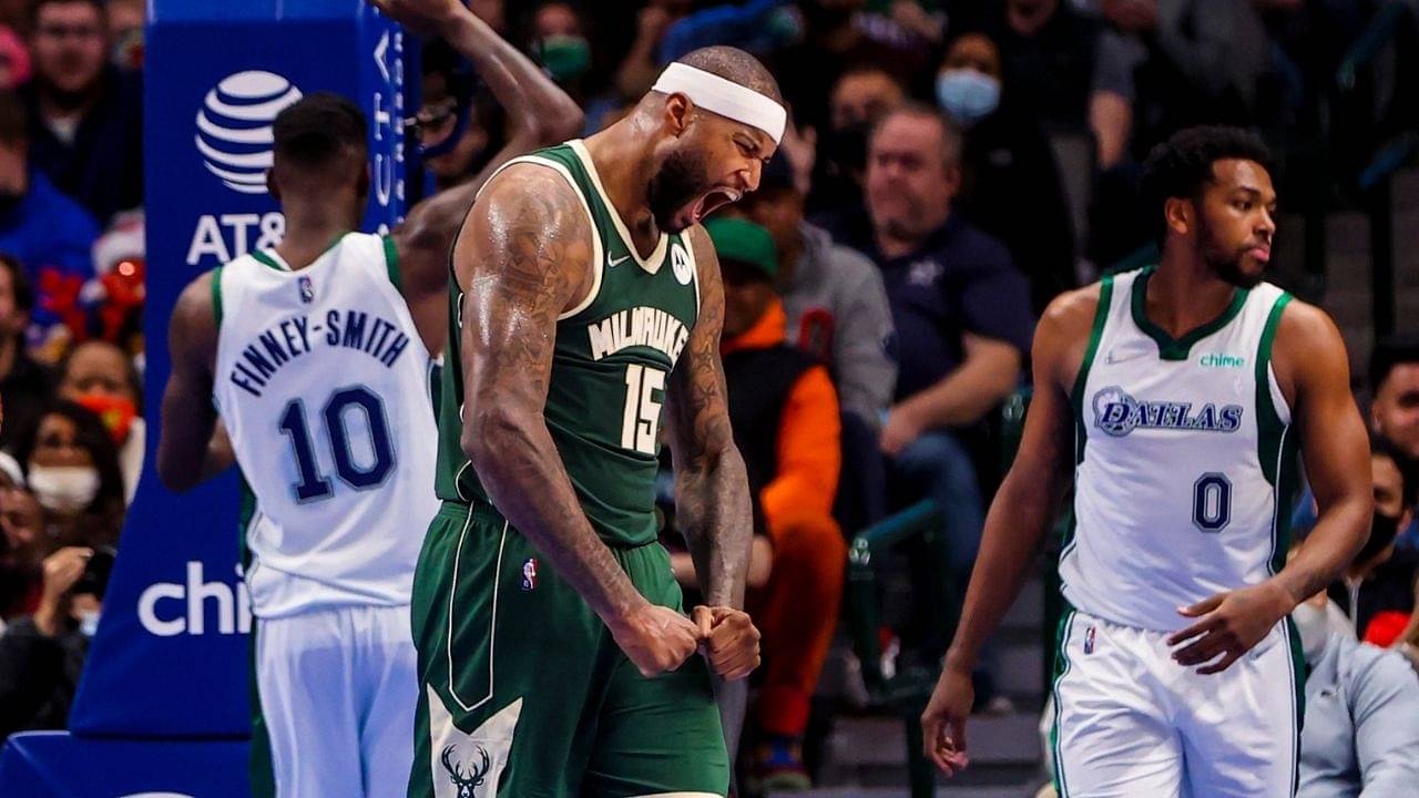 "DeMarcus Cousins is shooting nearly 50% from the field in the absence of Giannis Antetokounmpo": The 6"10' center is paying the defending champions early dividends