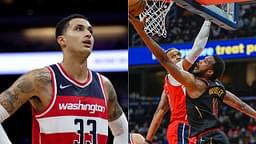 “Of course, I’m gonna dap Evan Mobley up, I just saw the closest thing to George Gervin in the flesh!”: Kyle Kuzma praises the Cavs rookie for his jaw-dropping up-and-under finish vs the Wizards