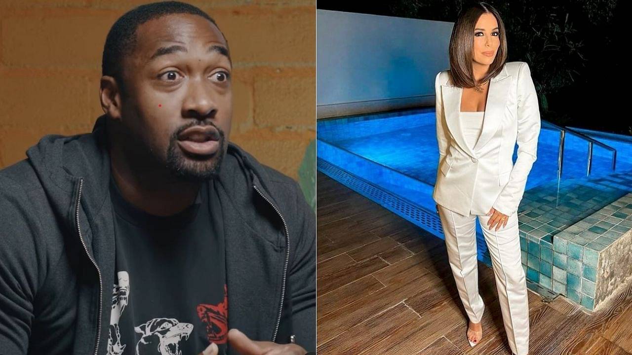"I don’t know where I heard it from, but Eva Longoria said I was one of her favorite players!!": Gilbert Arenas remembers the courtside sparks between him and Tony Parker's ex-wife on his Fubo Sports podcast
