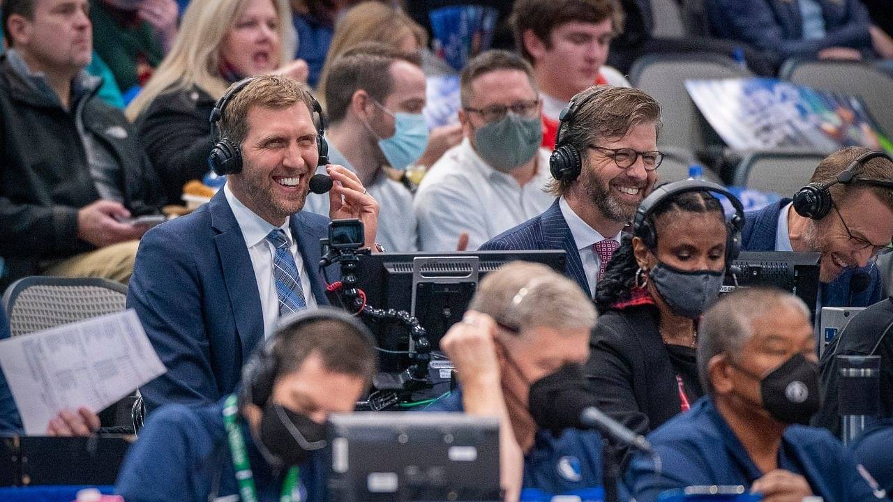 "There's the best shooting big man in the world!": On his debut as a guest analyst, Dirk Nowitzki roasts Karl-Anthony Towns for calling himself the greatest shooting big of all-time