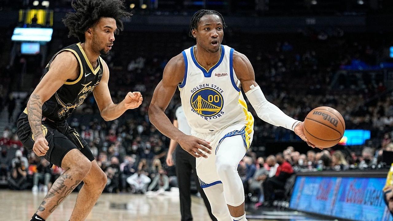 "Jonathan Kuminga showed us how talented he is, how high his ceiling is!": Warriors' Head Coach Steve Kerr and Gary Payton II shower their rookie sensation with praise after huge showing against the Raptors