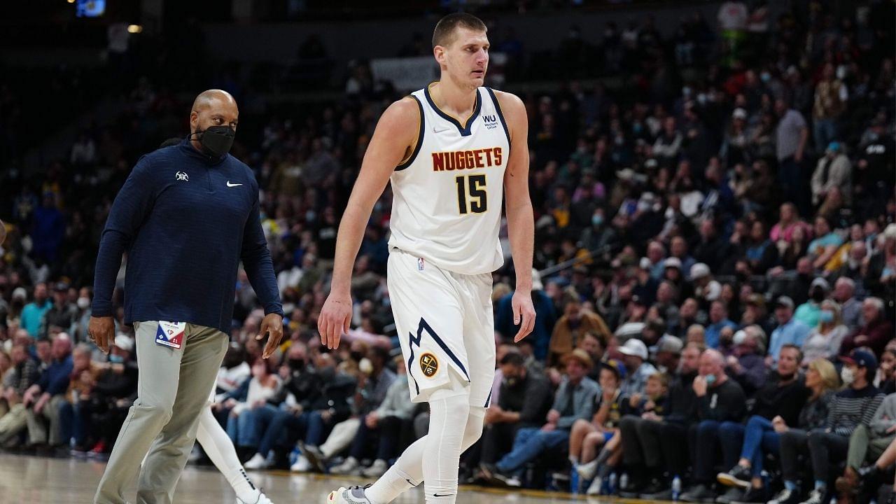 "Nikola Jokic earns the second ejection of his season after brawling with Markieff Morris": The Joker gets into a heated argument with the match officials, costing him his career's 63rd triple-double
