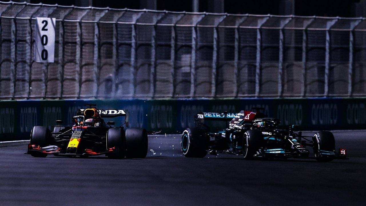 "Lewis smelled a trap"– Nico Hulkenberg explains why Lewis Hamilton probably didn't scoop past Max Verstappen and rather hit latter's rear tyres