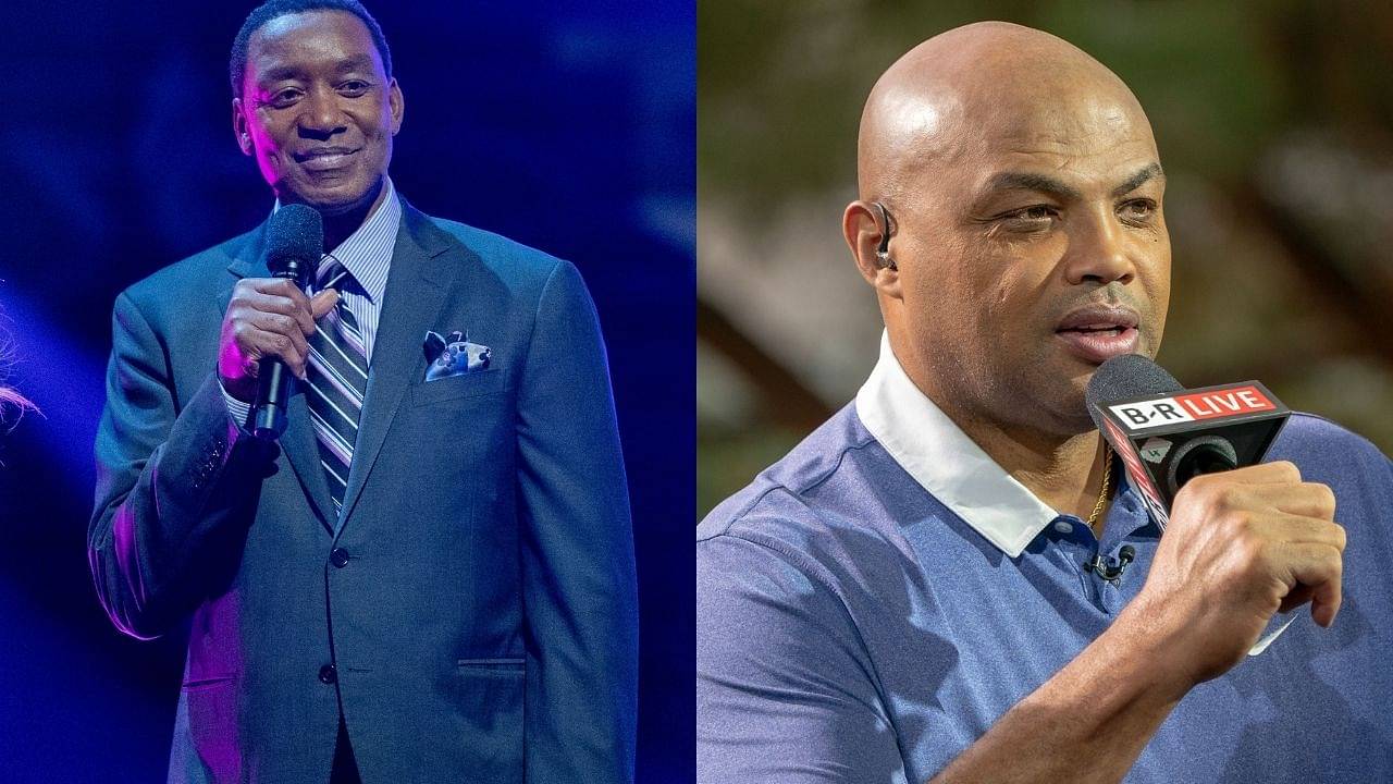 "Is this my Charles Barkley moment?": Isiah Thomas has a hilarious goof-up while making his prediction for the Celtics-Sixers game