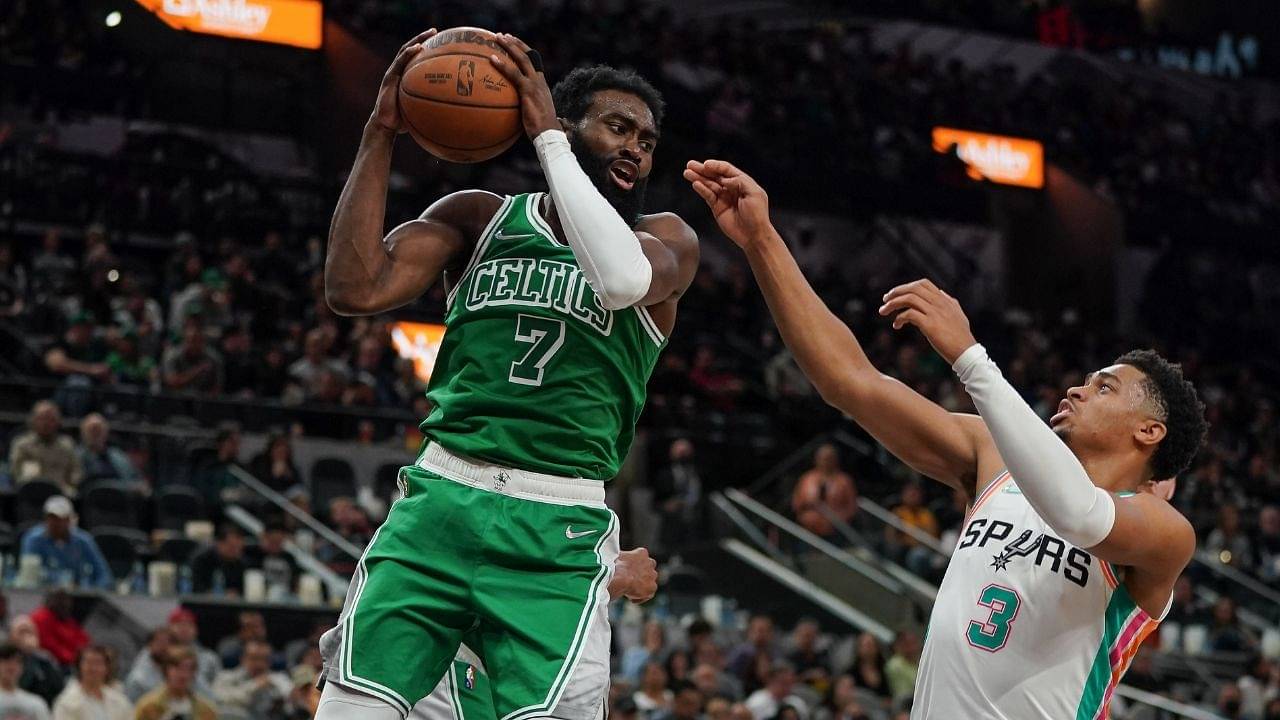 "It be ya own people": Jaylen Brown has a funny Twitter exchange with Celtics teammate Jayson Tatum after the latter chipped off his tooth during the Christmas Day matchup