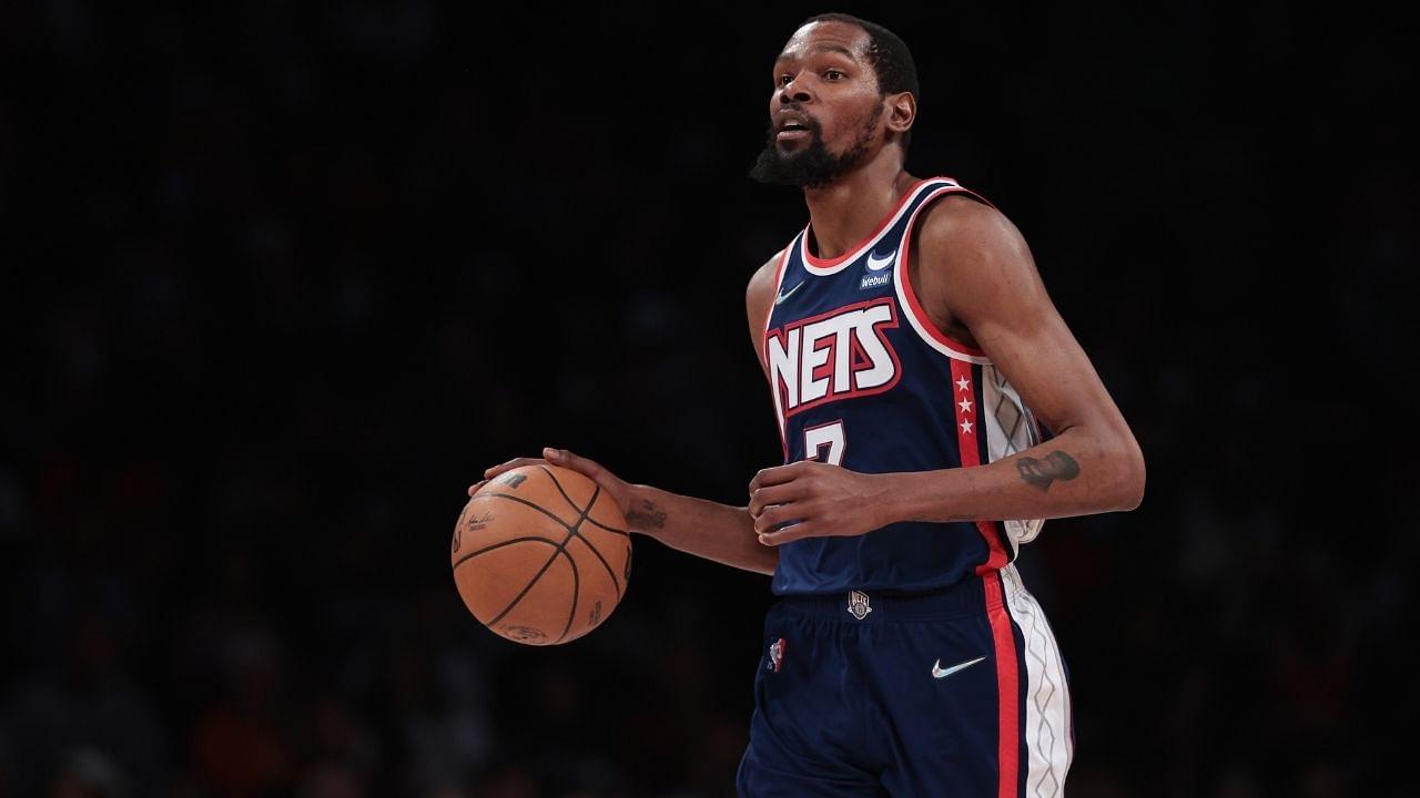 "Kevin Durant crossed Ray Allen before Stephen Curry!": The Nets' superstar passes Allen for the 24th spot on the All-Time scoring list as he drops 28 against the Bulls