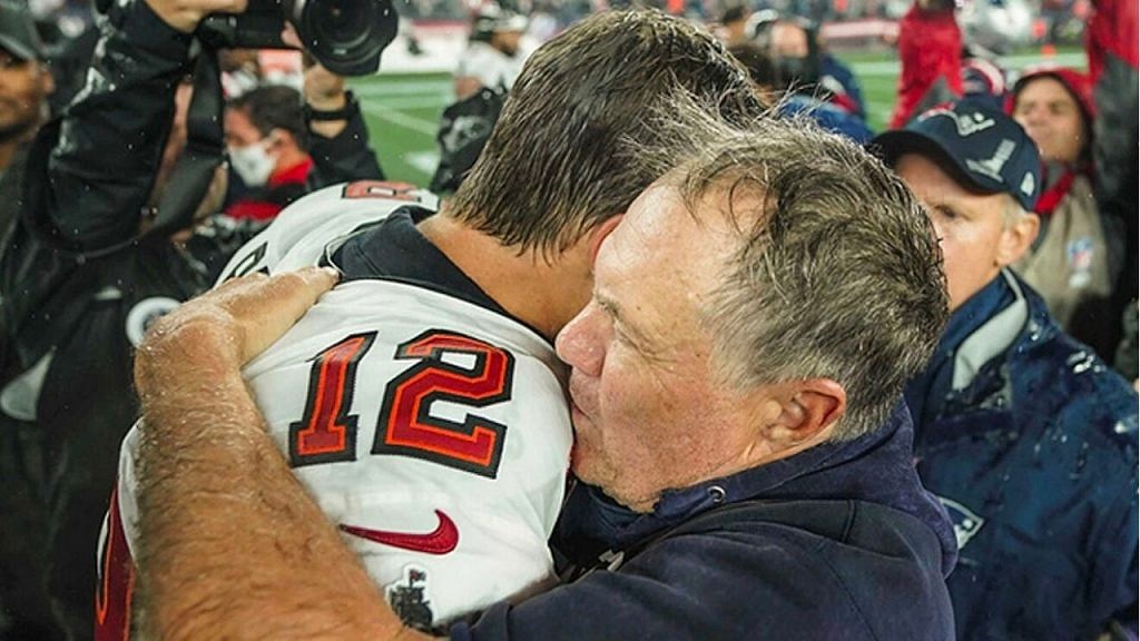 "Tom Brady has been carried by Bill Belichick his entire career" NFL