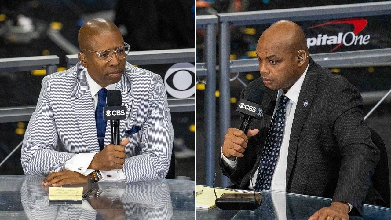 "Kenny Smith, you paid money for those?": Charles Barkley was in total disapproval of the TNT analyst's shoes last Tuesday