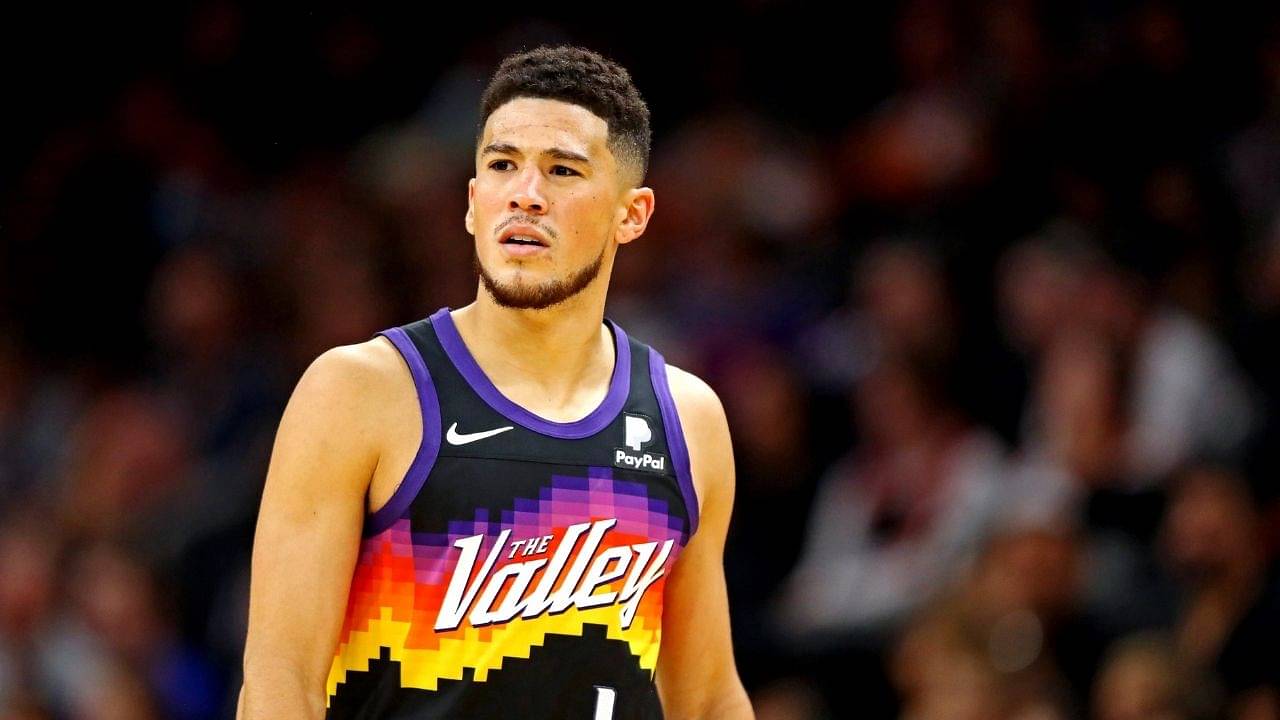 "Devin Booker has re-aggravated his left hamstring injury": Fans have reason to be scared as the Suns star leaves the game with a very worrying sense of deja-vu