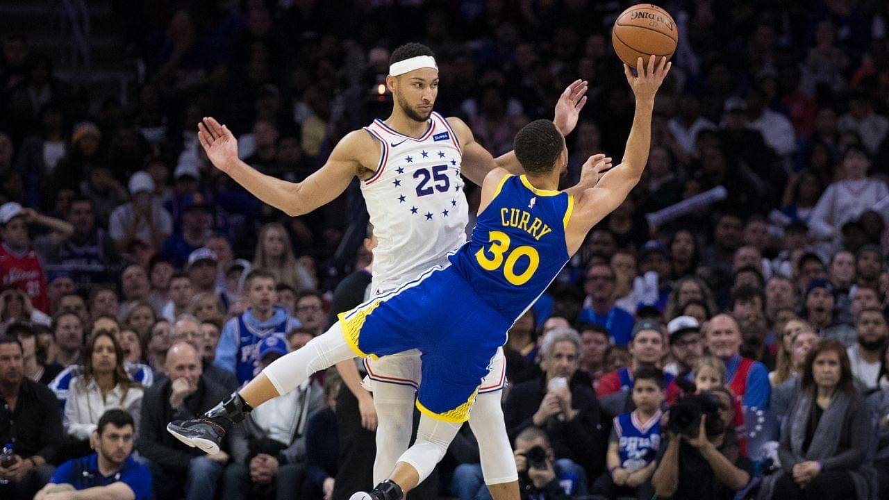 "Ben Simmons would take 4 millennia to reach Steph Curry's 2974 3-pointers!": Staggering stat shows difference between NBA's worst and best shooters