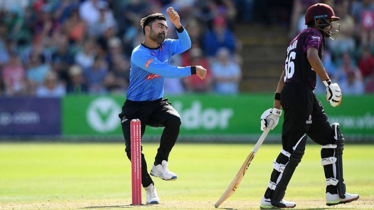 Rashid Khan: Sussex Sharks sign Afghan spinner for 2022 T20 Blast