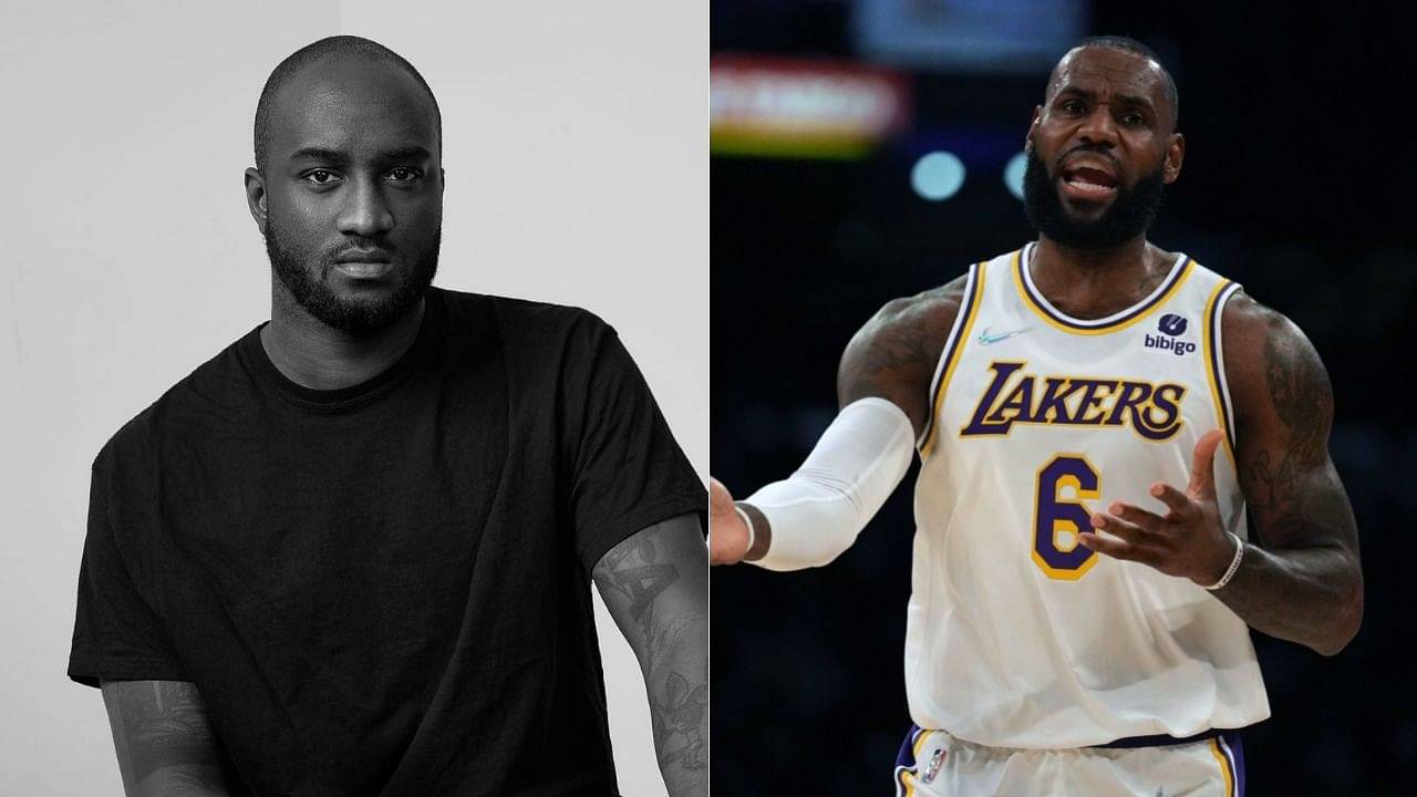 "To see a guy like Virgil Abloh break the barrier, it does so much for our youth": LeBron James pays respect to the late fashion mogul following his tragic death of cancer at 41 years of age