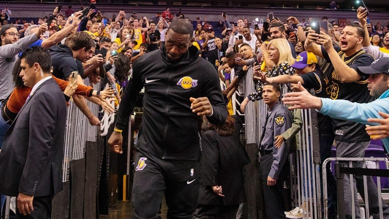 “LeBron James and all his followers have the same trait… a bunch of crybabies!”: NBA Twitter explodes as a wild stat exposes Lakers fans for complaining the most about referees