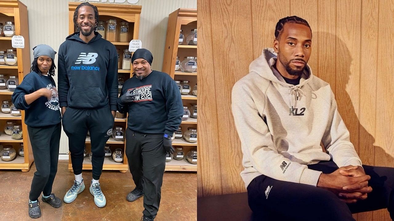 New balance clearance kawhi leonard merchandise