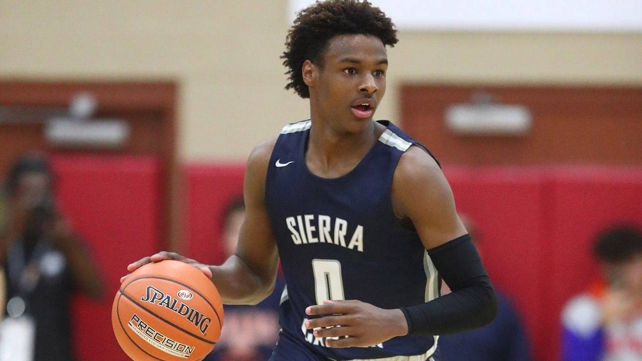 “James Gang! Bronny James really took care of business in Hawaii”: LeBron James applauds his eldest son for recording 14 points, 7 assists, and a monstrous block in Sierra Canyon’s 63-39 win