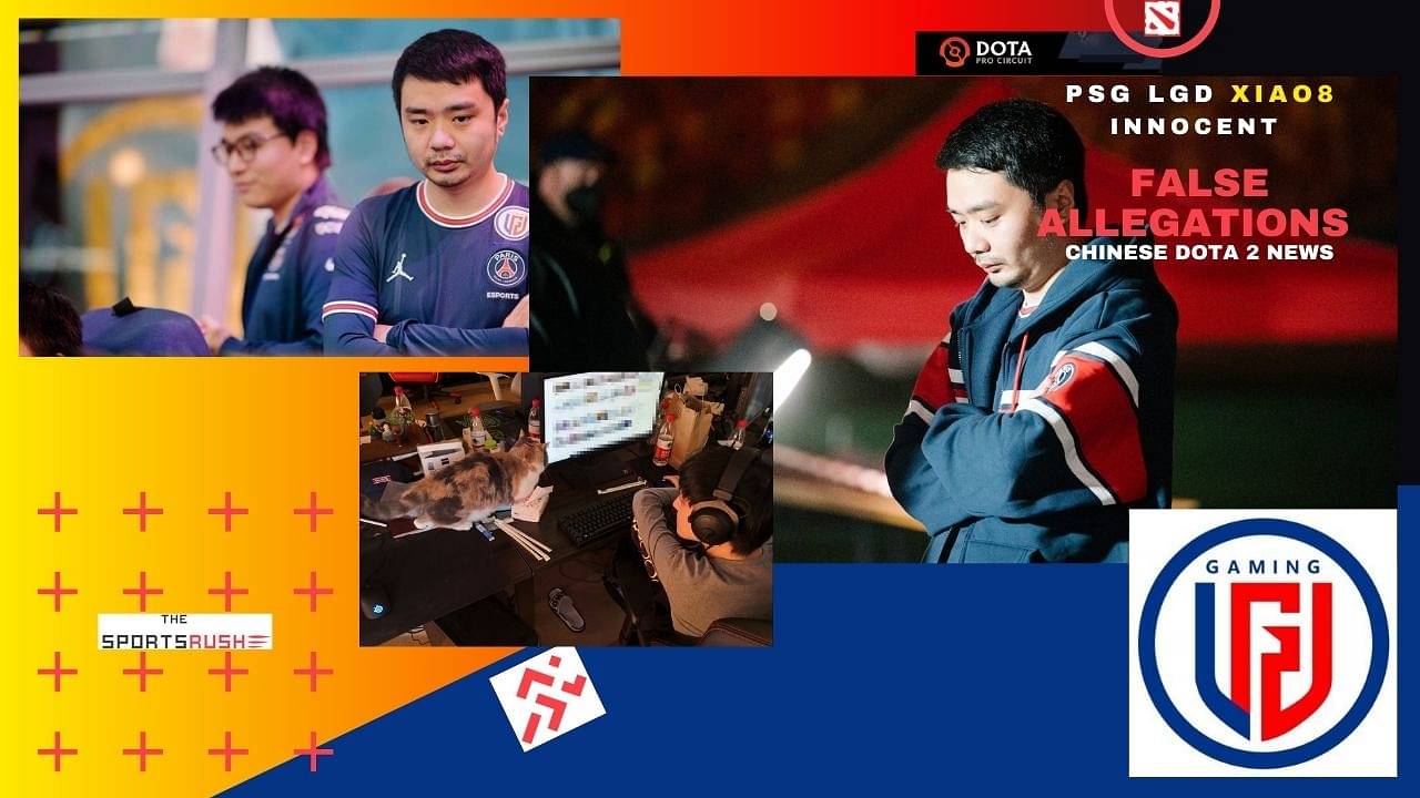PSG LGD Coach Xiao8 has been declared innocent of Matchfixing allegations