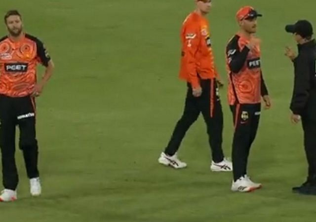 Beamer in cricket: Why was AJ Tye not allowed to complete over in Thunder vs Scorchers BBL 11 match?