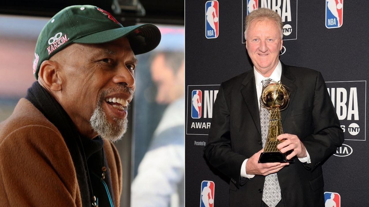 “People thought Larry Bird is a chubby white guy, but he would wear us down”: When Kareem Abdul-Jabbar reasoned why the Celtics legend was the “best guy” he ever played against