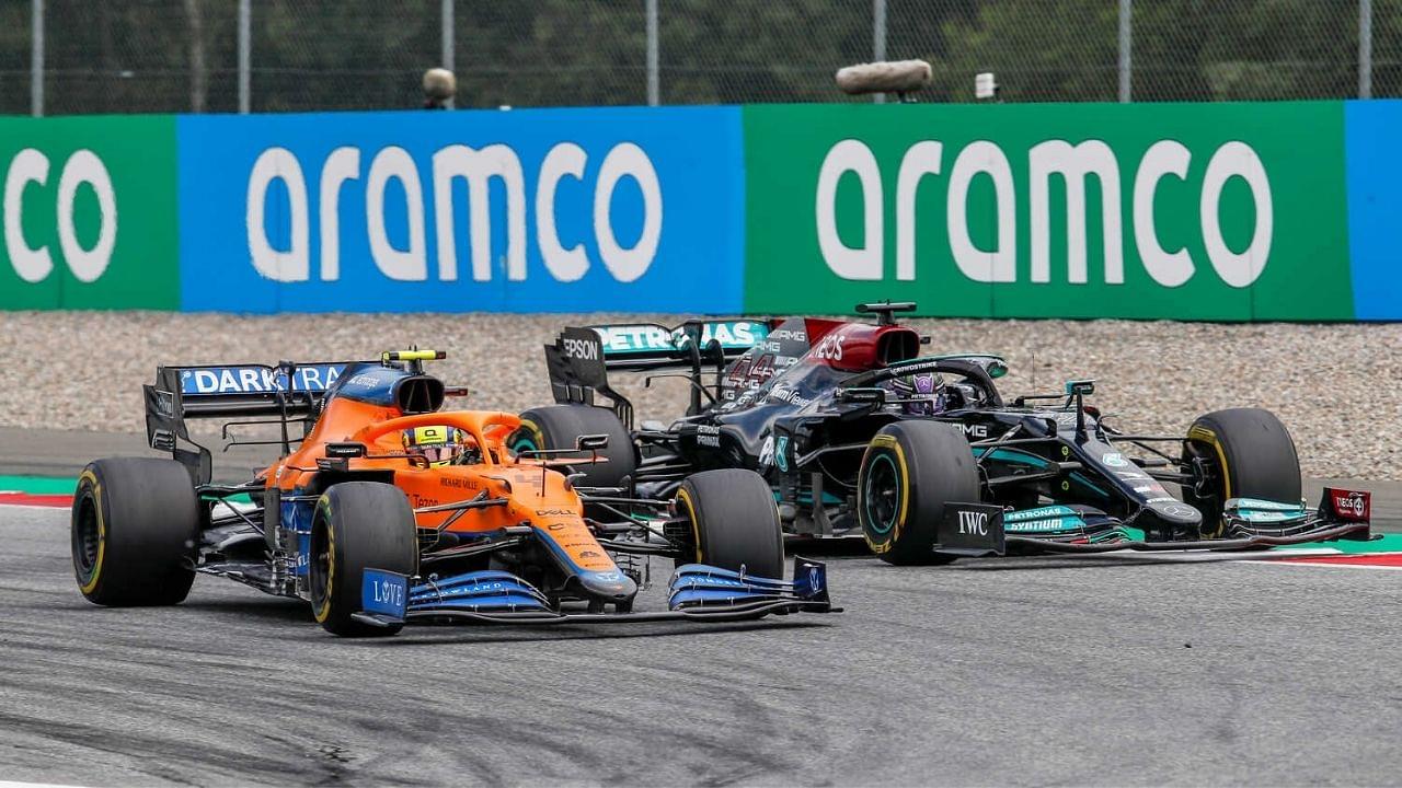 "It really gives you more confidence": Lando Norris admits racing against drivers like Lewis Hamilton and Max Verstappen made him a better driver in 2021