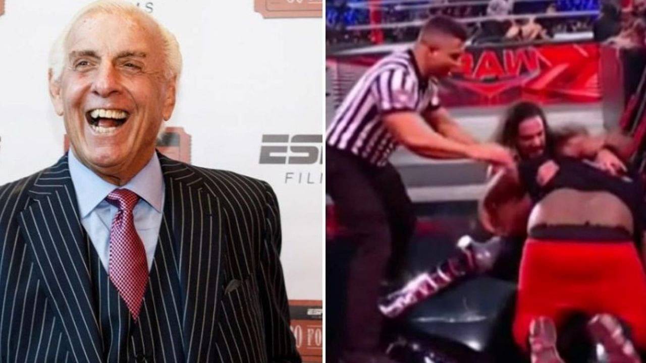 Ric Flair criticizes Seth Rollins for admitting he was terrifed after attack by fan