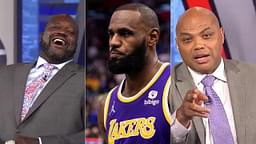“Shaq, Charles Barkley, and Kenny Smith are the 3 bald head stooges”: LeBron James defends his receding hairline by roasting the NBAonTNT analysts