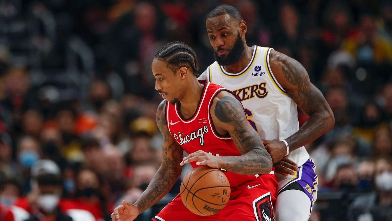 "DeMar DeRozan just became the first after Michael Jordan to achieve this feat against the Lakers!": Bulls' star goes off for 38 points in the win over LeBron James and the Lakers, achieves feat only the GOAT has