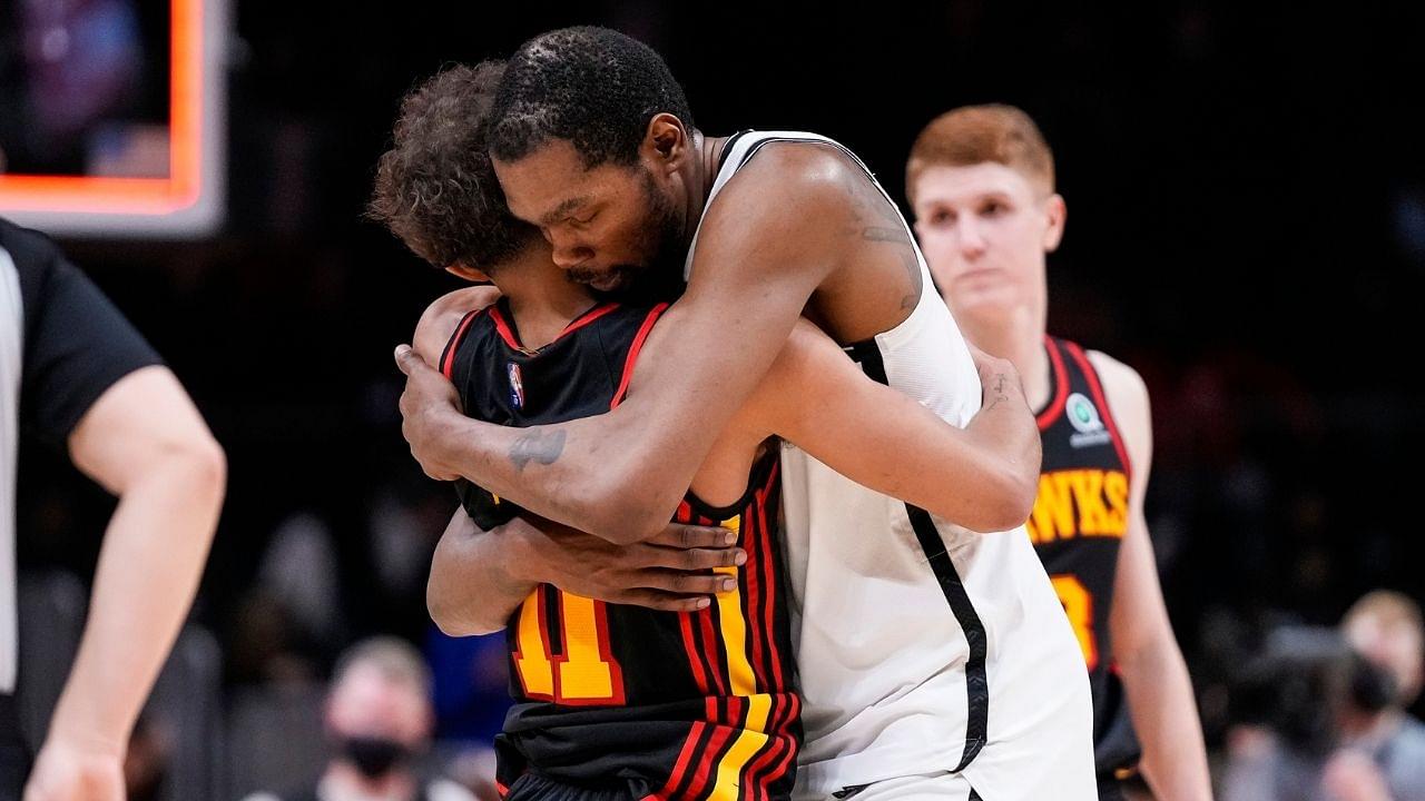 "I got nothing but respect for Trae Young!": Kevin Durant reveals his thoughts on scuffle with Hawks star after the Nets' big win