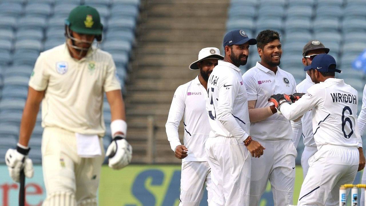 Vs south africa test india