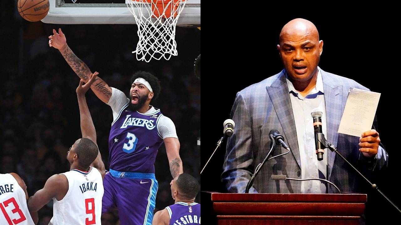 "Anthony Davis you're supposed to be up there with Giannis ad Kevin Durant!": TNT Analyst Charles Barkley blasts the Lakers superstar for not being dominant enough