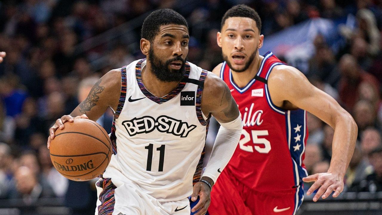 "Kyrie Irving putting on his shoes again after seeing $6 million go missing!": NBA Reddit uncovers shocking amount of money Nets star and Ben Simmons have lost this season