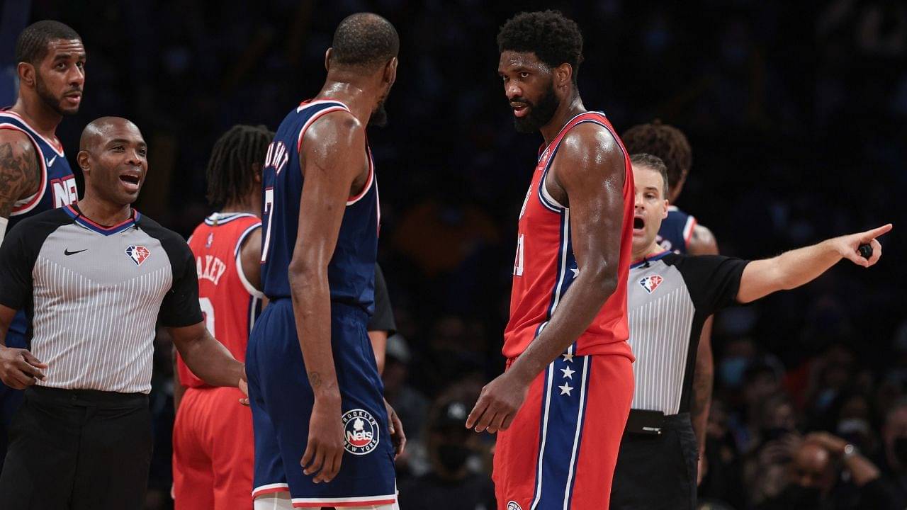 "One player definitely better than me is Kevin Durant; I have nothing but respect for him": Joel Embiid does not fuel the potential feud with Kevin Durant, instead it is all love