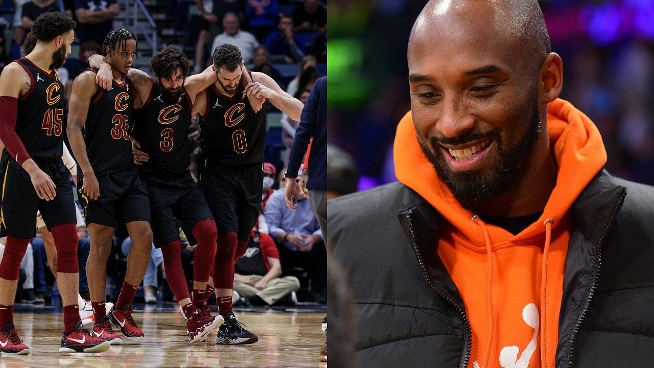 "Ricky Rubio shares an inspirational clip of Kobe Bryant as he recoups from a torn ACL": The Cavs point guard is set to miss the remaining of the season