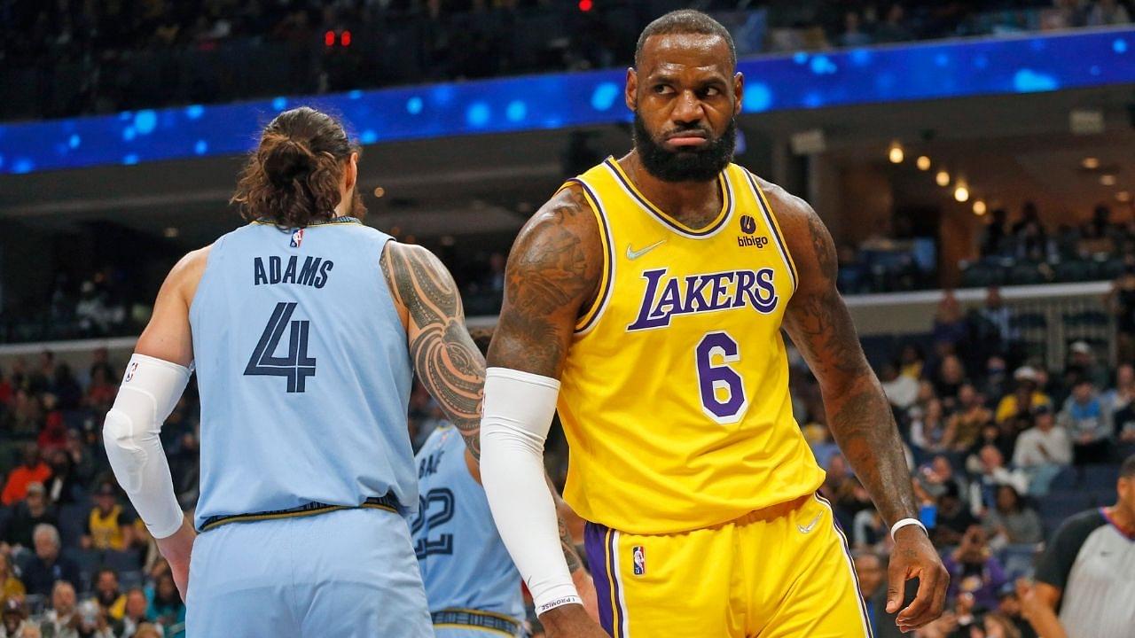 "LeBron James gave the curled-lip snarl to a Grizzlies team without Ja Morant, and yet lost!": FS1 Analyst Skip Bayless mocks the King as the Lakers fell short to an undermanned Memphis team