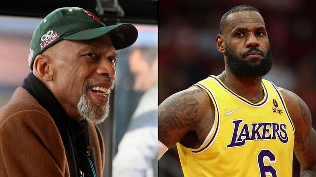 "This season is all about LeBron James passing Kareem Abdul-Jabbar": Skip Bayless thinks that the Los Angeles Lakers star has prioritized personal glory over team achievements this season
