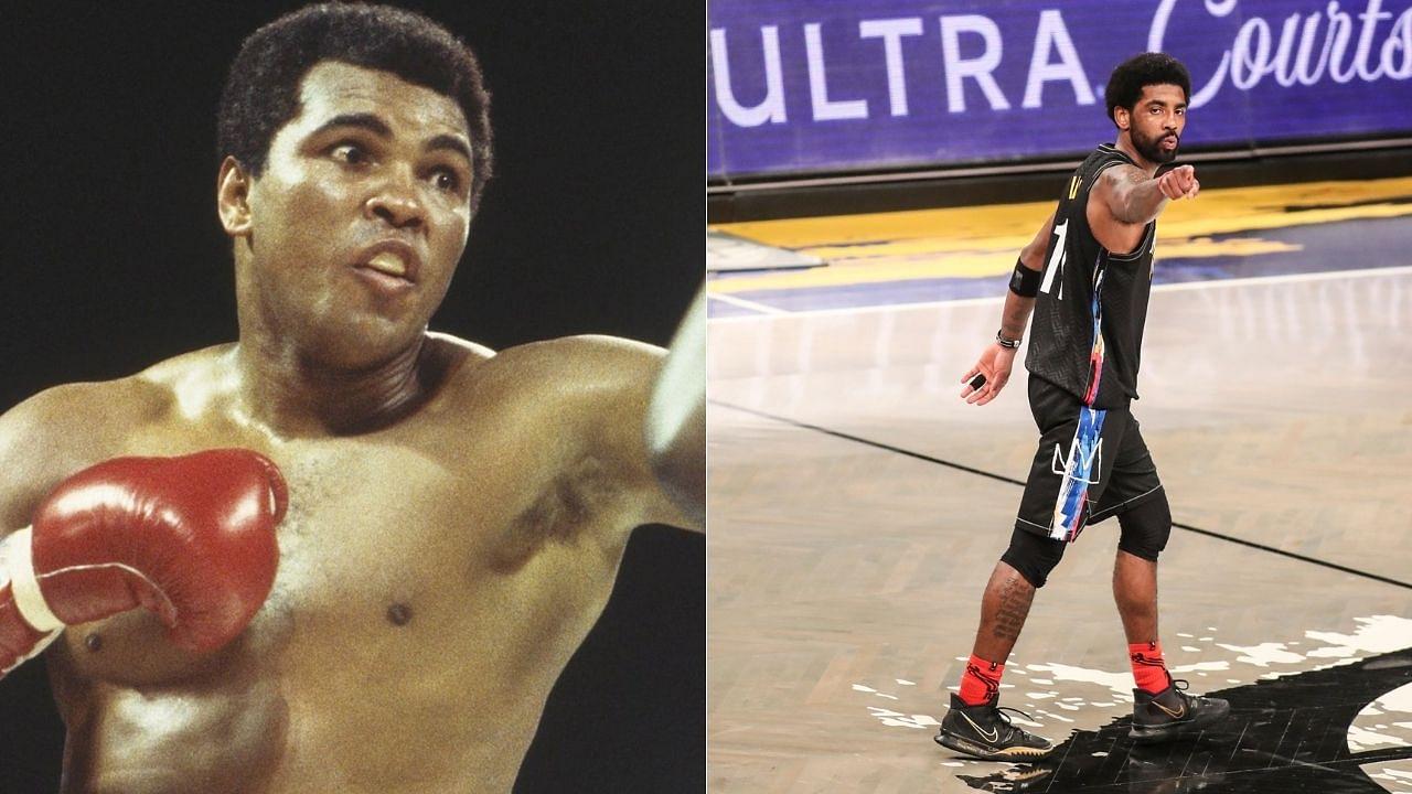 "Kyrie Irving has no right to compare himself to Muhammad Ali!": Nets superstar's vaccination stance has been the talk of the NBA for a while, his latest Instagram story stokes more flames