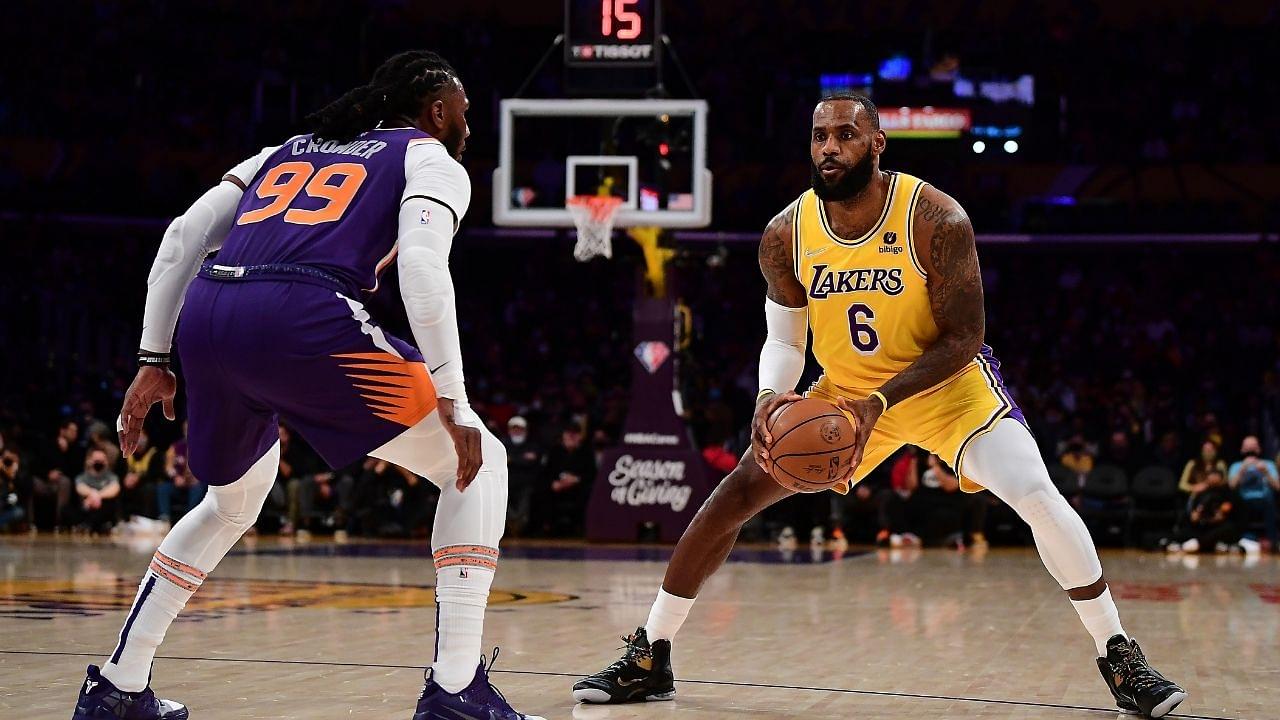 "Did LeBron James really walk into the arena with a cigar?!": Lakers superstar enters Staples Center in swag prior to Phoenix Suns matchup