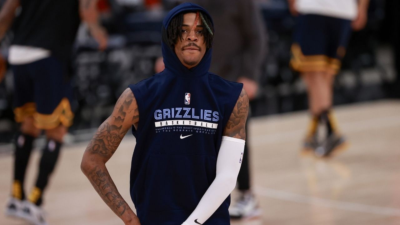 Ja Morant, why don't you sit down?": Grizzlies superstar responds to troll  in the stands asking him to rest during their defeat to OKC Thunder last  night - The SportsRush