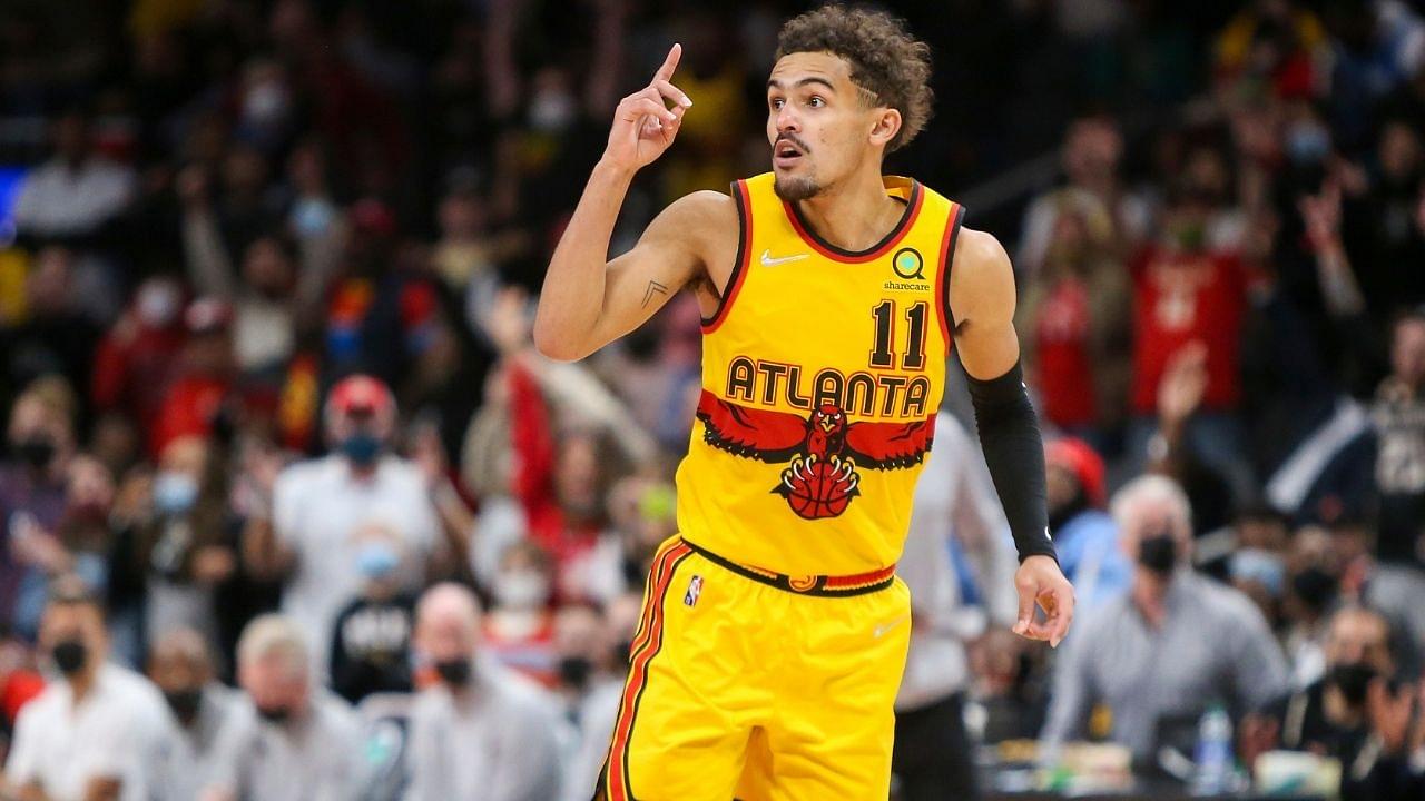 "Trae Young is an MVP candidate for sure!": Hawks superstar stakes claim to Maurice Podoloff trophy, earns NBA Twitter's approval with 15 straight 25-point games