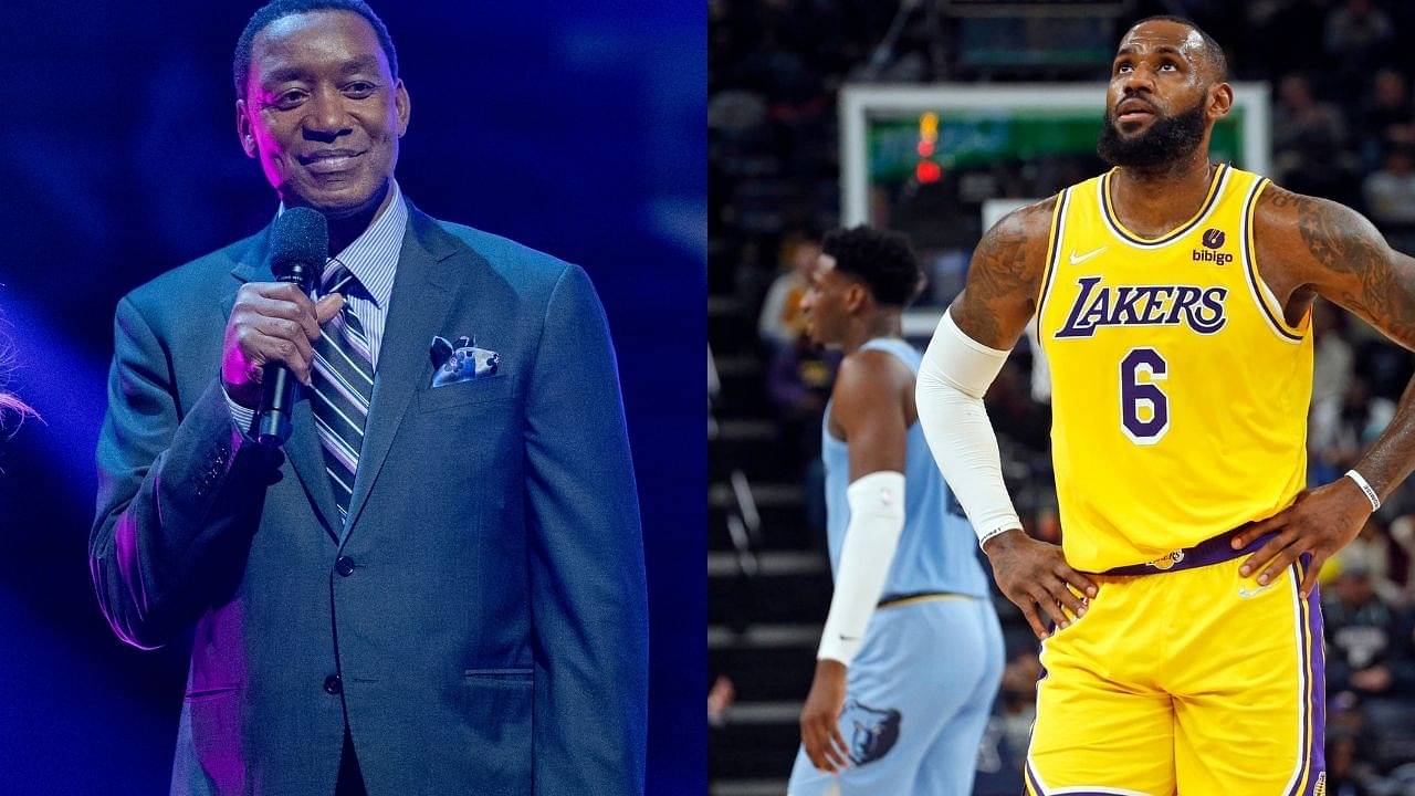 "What the LA Lakers are doing with LeBron James, screams of desperation": Isiah Thomas takes an indirect dig at Rob Pelinka and co for solely depending on the 36-year old superstar 